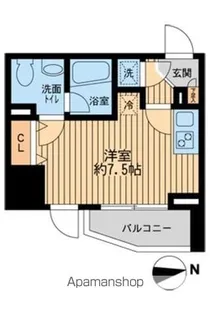 ライブコート草加【14階】の間取り