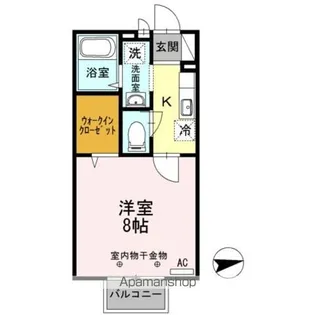 ソレイユ東野【2階】の間取り