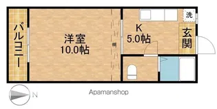 アローン都田【1階】の間取り