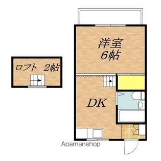 ハイツN【205号室】の間取り
