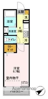 VILLETTA TOKYO BAY【3階】の間取り