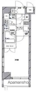 パレステュディオ虎ノ門【2階】の間取り