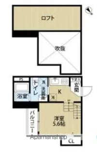 キーファ唐原【1階】の間取り