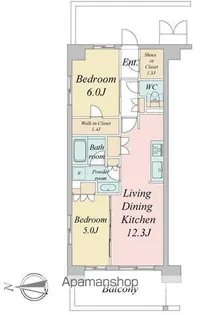 トラープランド蒼麗館【2階】の間取り