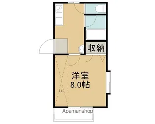 新大駅前ハイム【101号室】の間取り