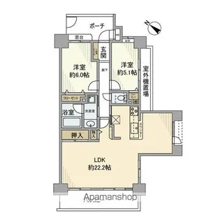 レクセルマンション本千葉【14階】の間取り