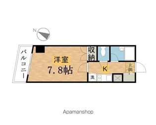 S−FORT八王子【4階】の間取り