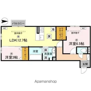 DーREGALO成和【1階】の間取り