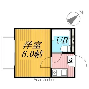 ジュネパレス津田沼第20【1階】の間取り