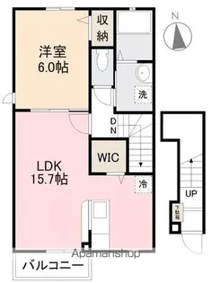 ラ ベレッツア【2階】の間取り