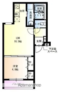 フジパレス堺もずⅤ番館【303号室】の間取り