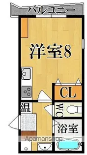 プレジール【1階】の間取り