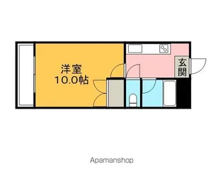 すかる里村【311号室】の間取り