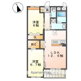 LA MAISON DU REVE (ラ・メゾン・デュ・レーヴ)【3階】の間取り