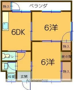 第一マンション【103号室号室】の間取り
