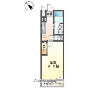 ル・ユウセイ(LE YUSEI)【2階】の間取り