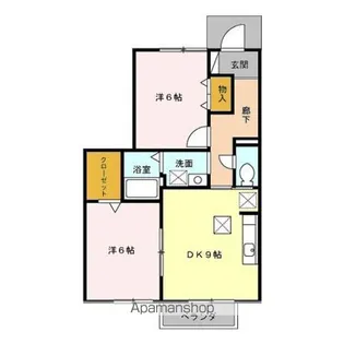 プリメーラ【1階】の間取り