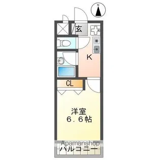 十一屋DOA【2階】の間取り