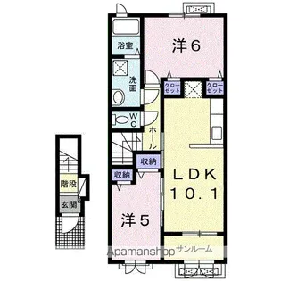 アート・ルミナーレ【2階】の間取り