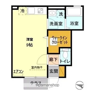 SANANFIELDA【1階】の間取り