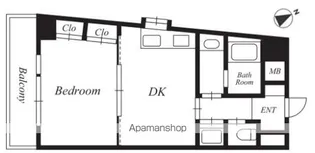 ヴァンベール青葉台【3階】の間取り