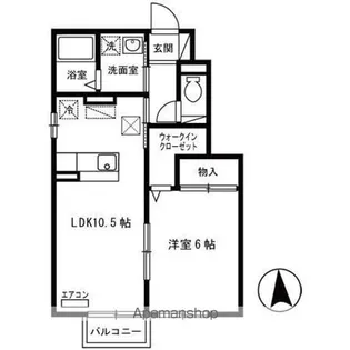 フォレストヒルズ【1階】の間取り