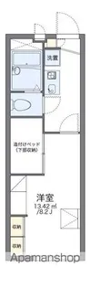 レオパレスプランティン美吉野【1階】の間取り