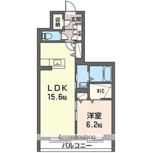 アドニス柏【2階】の間取り