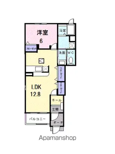 マ・シャンブル【1階】の間取り