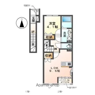 WIN2026【201号室】の間取り