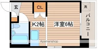 メゾン小河内【304号室】の間取り