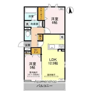 DR長坂台COEUR【3階】の間取り