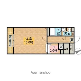 グランツ白岡【4階】の間取り