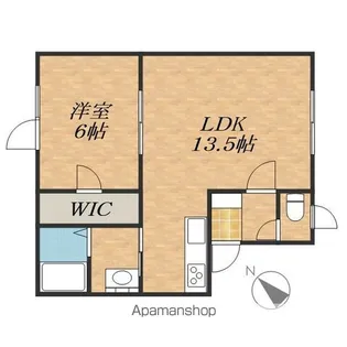 メロンハウスⅡ【2階】の間取り