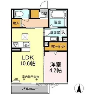 WIN’S GARDEN A【1階】の間取り
