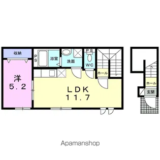 サニー凛【2階】の間取り