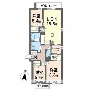 アルタ・クオリタ【2階】の間取り