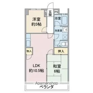 中町田ビル【3階】の間取り