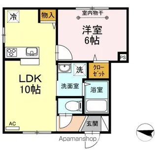 AFFINO【1階】の間取り