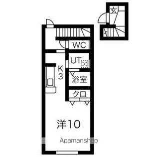プランドール (天童)【2階】の間取り