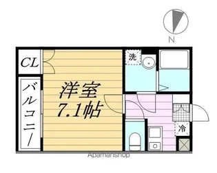 WILL MAISON常盤平【203号室】の間取り