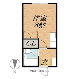 野田ハイツ【3階】の間取り