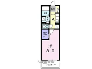 シャングリ・ラ【2階】の間取り
