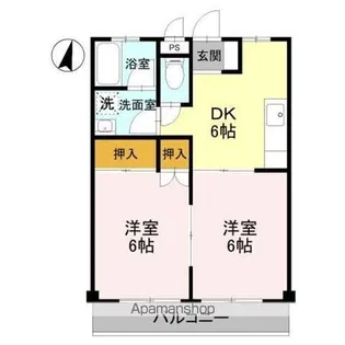 サンピア町田【2階】の間取り