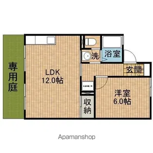 K・Iセジュール【1階】の間取り