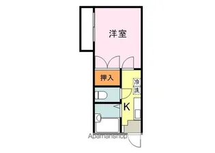 広島県尾道市栗原町【マンション】の間取り
