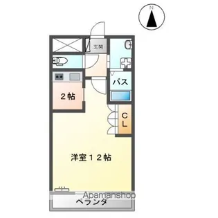 愛花夢【2階】の間取り