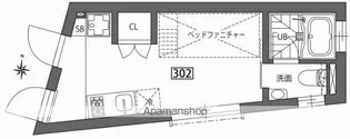 グランレジデンス駒沢大学S【3階】の間取り