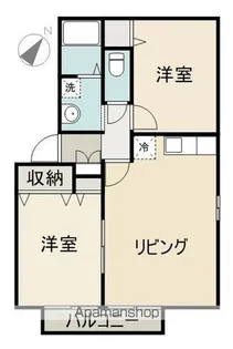 プチエクレール【B101号室】の間取り
