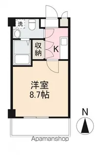 プレシャスタイム中野町【403号室】の間取り